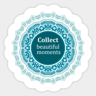 Mindfulness quote Sticker